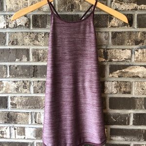 Lululemon maroon flowy sport tank